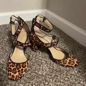 Ann Taylor Leopard Heels